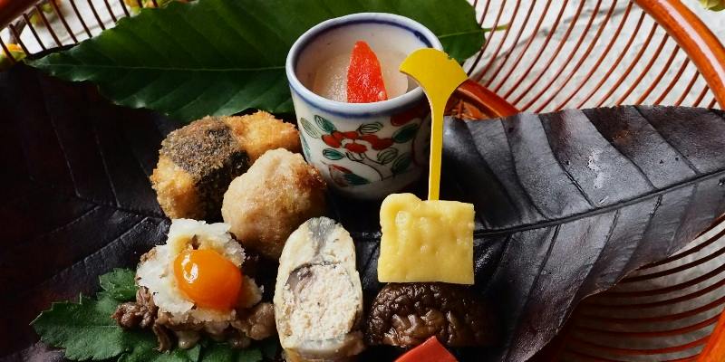 【懷石短程套餐・華】前菜、肉類與魚類料理、季節性土鍋飯等共7道菜品