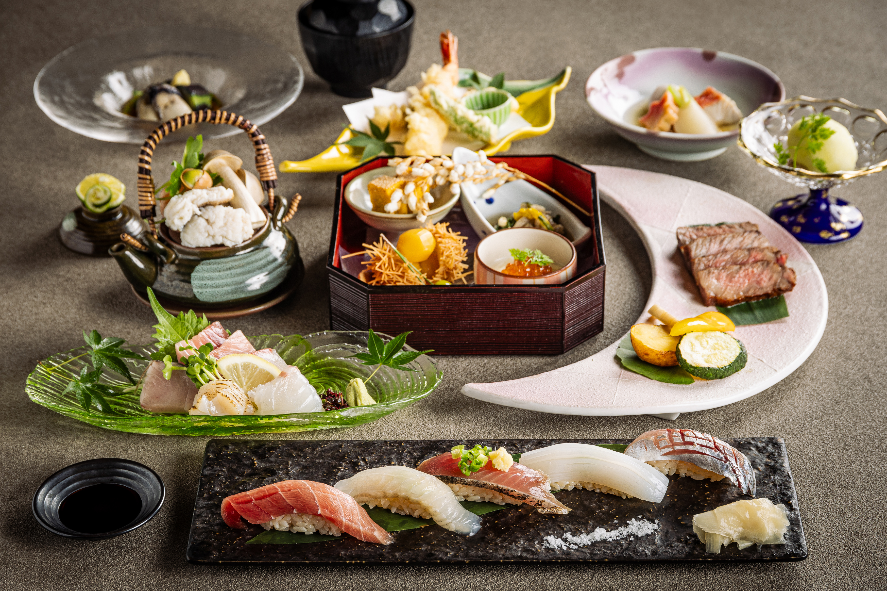  【銀波コース】旬の味覚と銘酒をご堪能 全12品