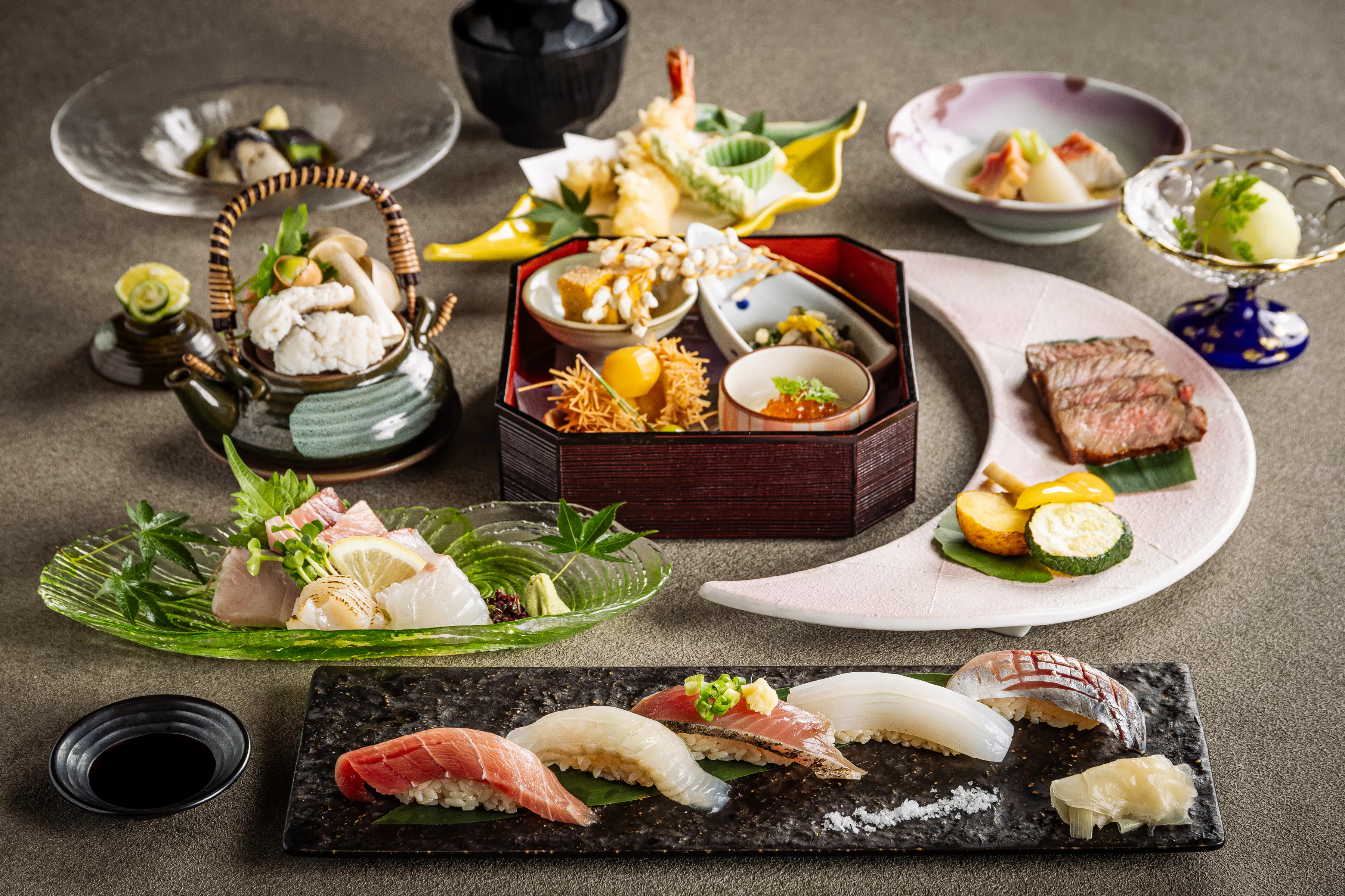  【匠プラン】旬の味覚と職人技をご堪能 全12品