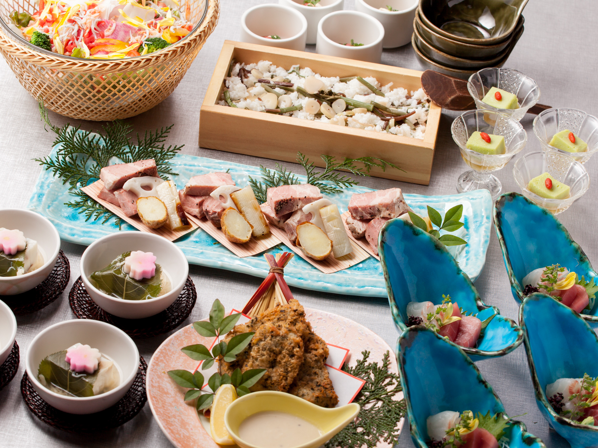 【さざ波プラン】鮮魚や天麩羅など9品　２時間飲み放題付き