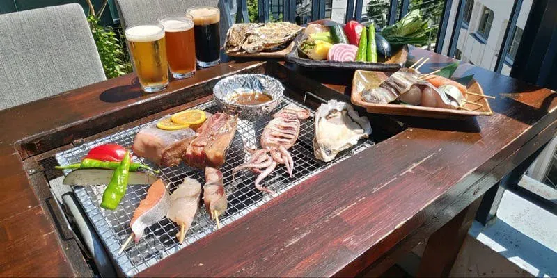 【홋카이도 징기스칸BBQ 코스】1일 1팀 한정～일본주 무제한 이용 & 자유 반입～