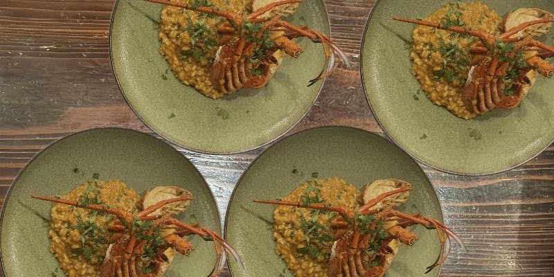 Luxurious Lunch Course: 8 Dishes Including Two Main Courses and Today’s Risotto