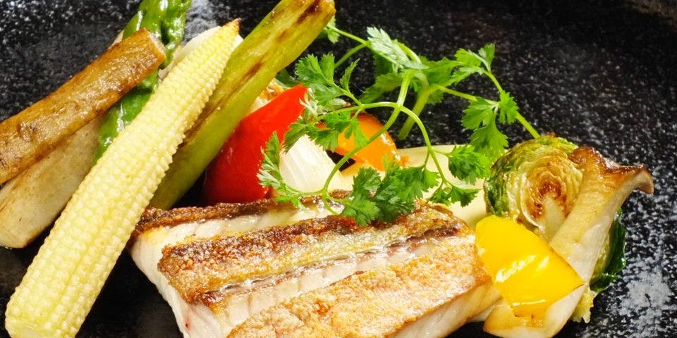 【プリフィクスコース】　選べるお肉料理orお魚料理など　