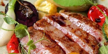 【おまかせフルコース】　お肉とお魚のWメイン、パスタ、デザートなど