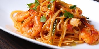【女性におすすめのコース】　アミューズ、前菜、パスタ、デザートの全4品