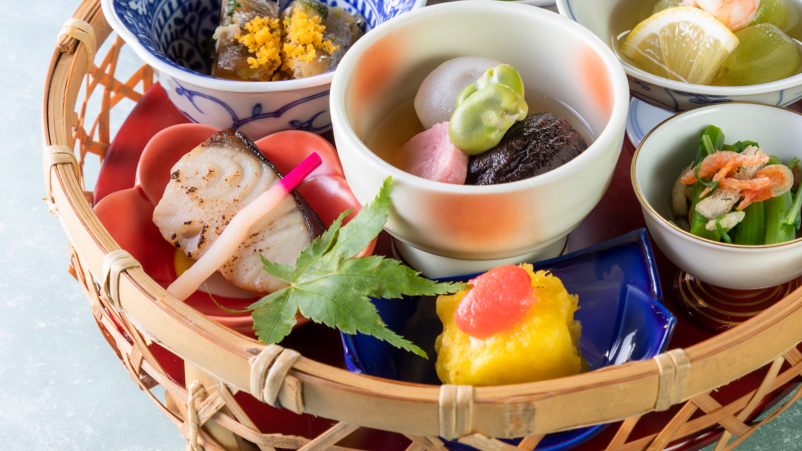 【花籠膳】推薦午餐，同時品嚐多樣和風美味