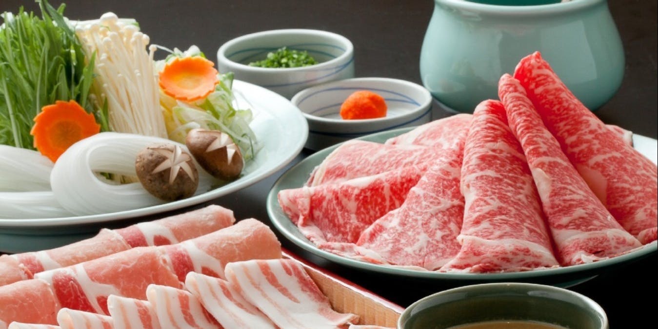 【涮涮鍋晚餐】可選擇您喜歡的肉類晚餐　一人份（3,300日圓～）