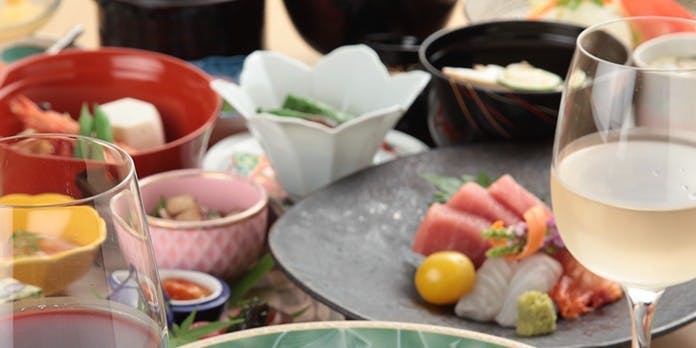 Steak Kaiseki: 9 courses including appetizers, sashimi, and Japanese-style filet steak