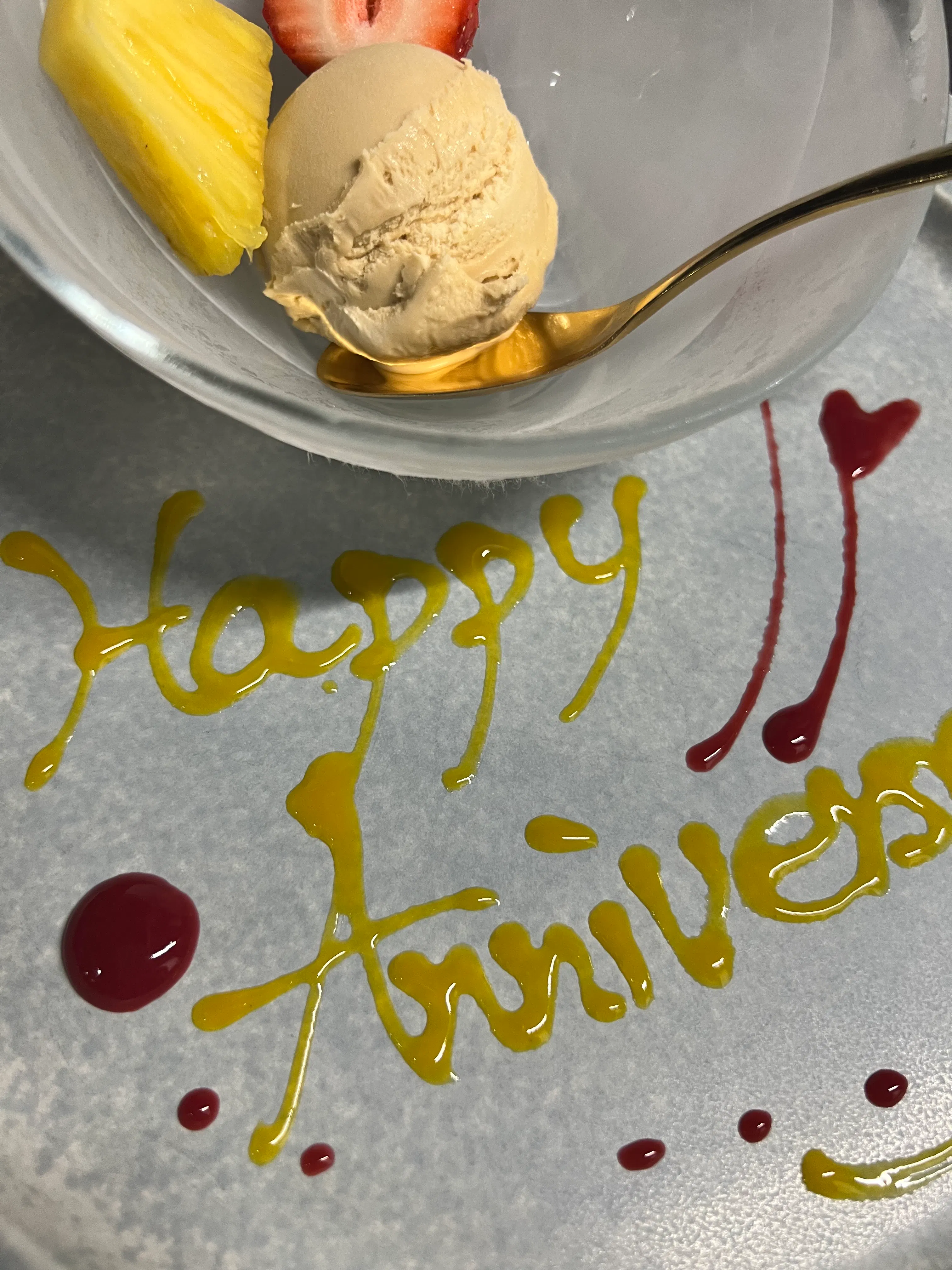 Anniversary Dinner Course