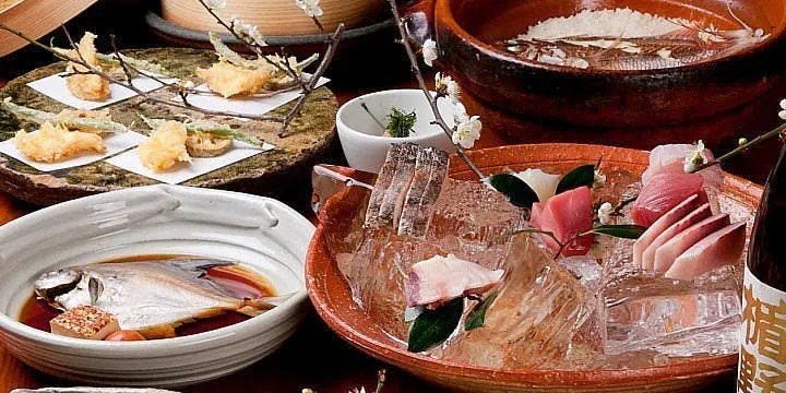 【ディナー】伊勢海老、ヒレステーキ入りの鯛めし料理コース(全8品)