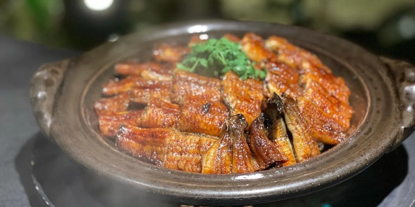 Earthen Pot Rice Course with Eel