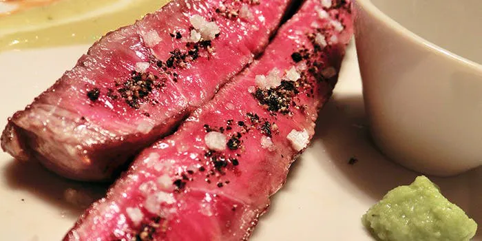 【2h飲み放題C】全8品●和牛●ステーキ(赤身)コース【スパークリングワイン込み飲み放題】(1.5h L.O.)