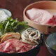 【DINNER】야채 무제한/고베 소고기(160g) 스키야키