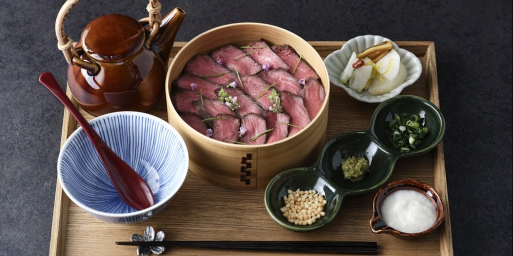 【LUNCH】대인기! 야마가타 흑모 와규 히쓰마부시