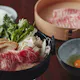 【DINNER】채소 무제한 / 야마가타 흑모 와규(160g) 스키야키