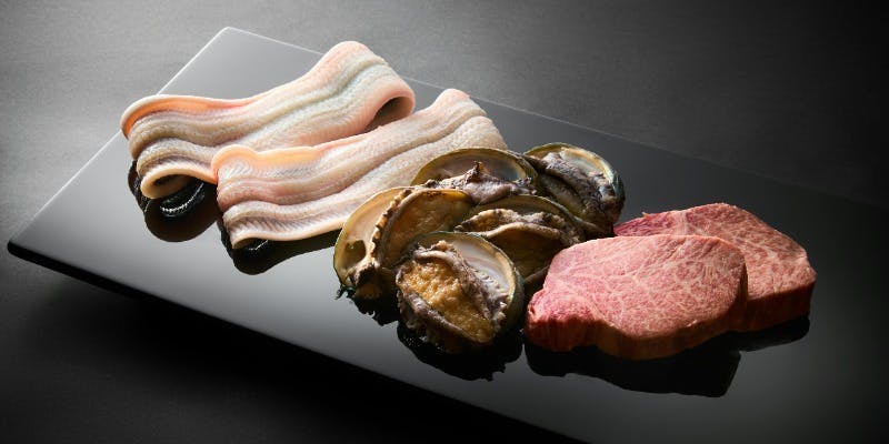 Shun Kaiseki “Abalone × Eel × Wagyu”