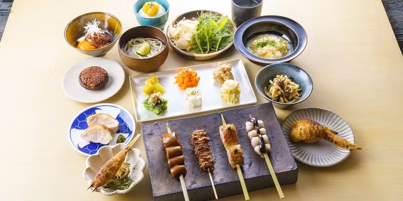 【おきまりコース】地鶏スープ・発酵前菜6種・焼き物9品など