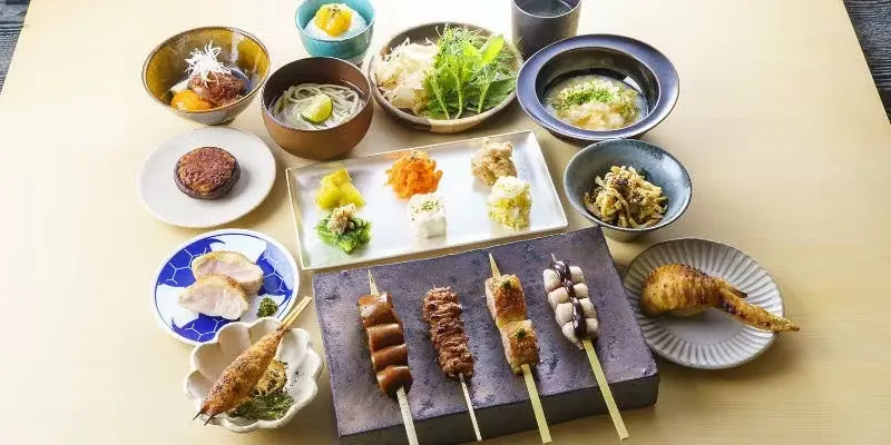 【おきまりコース】地鶏スープ・発酵前菜6種・焼き物9品など