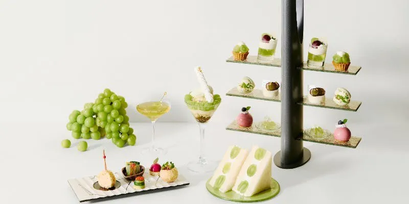 THE SHINE MUSCAT SEASON Parfait Afternoon Tea