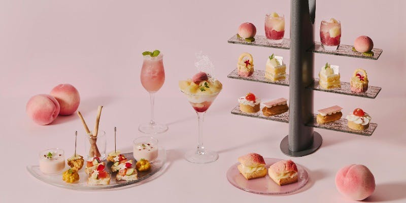 THE PEACH SEASON Parfait Afternoon Tea