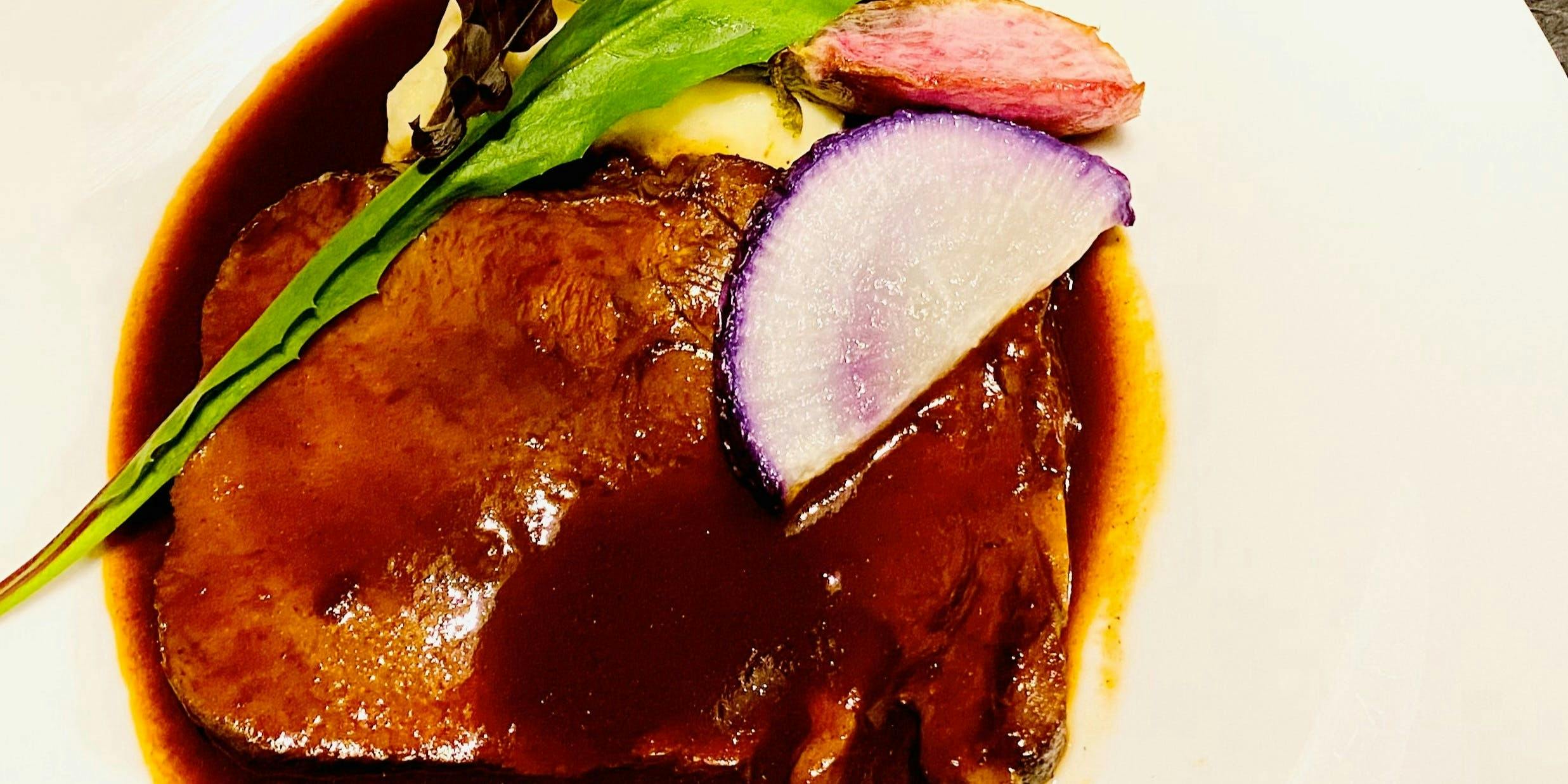 【期间限定】复刻！清汤牛舌炖菜套餐全7品