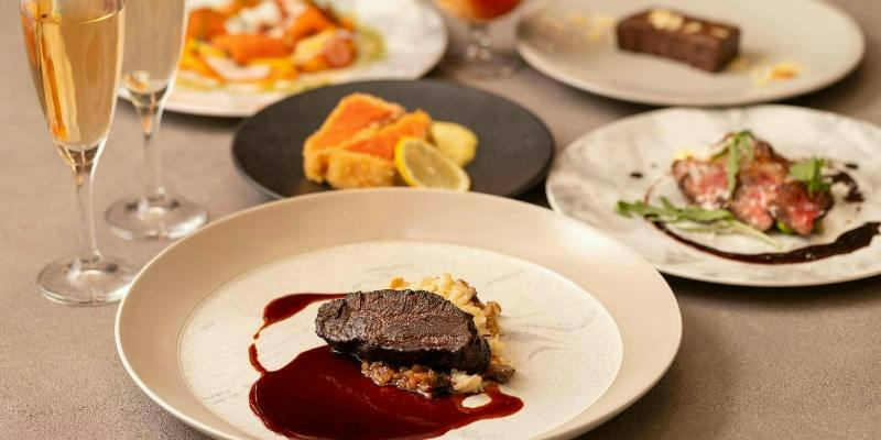 [Special Course] 6 Dishes Including Domestic Beef Tagliata and Braised Beef Cheek (Food Only)