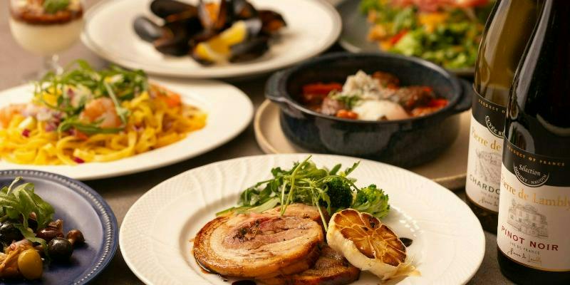 [Ricordo] 7-course meal including roasted Bimei Pork, with 3 hours of all-you-can-drink