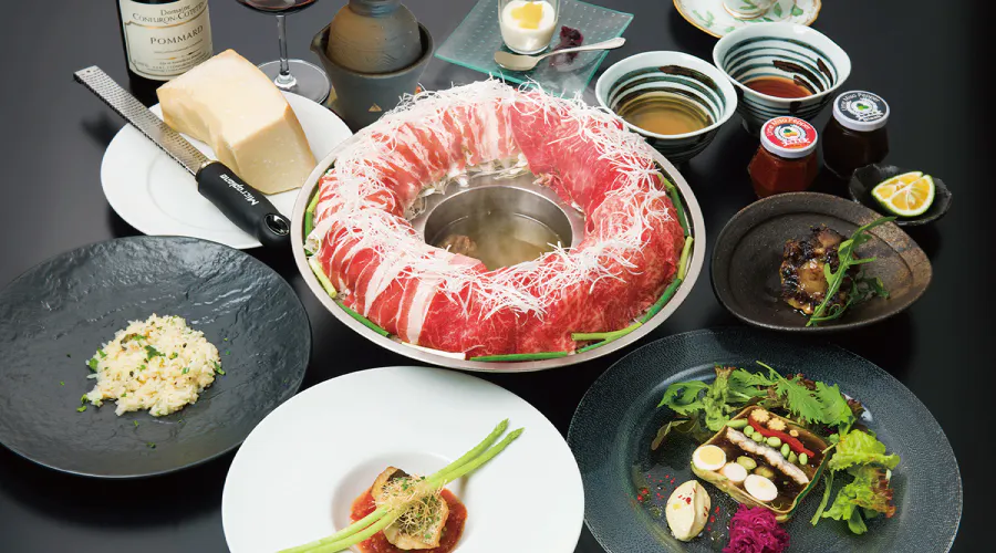 【食彩(彩)套餐】盐烤和牛牛尾、精选炖肉锅等 全8道菜