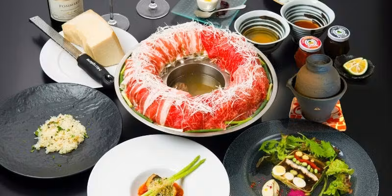 【博多炊肉火锅套餐】 可以选择肉类 4,900日元起
