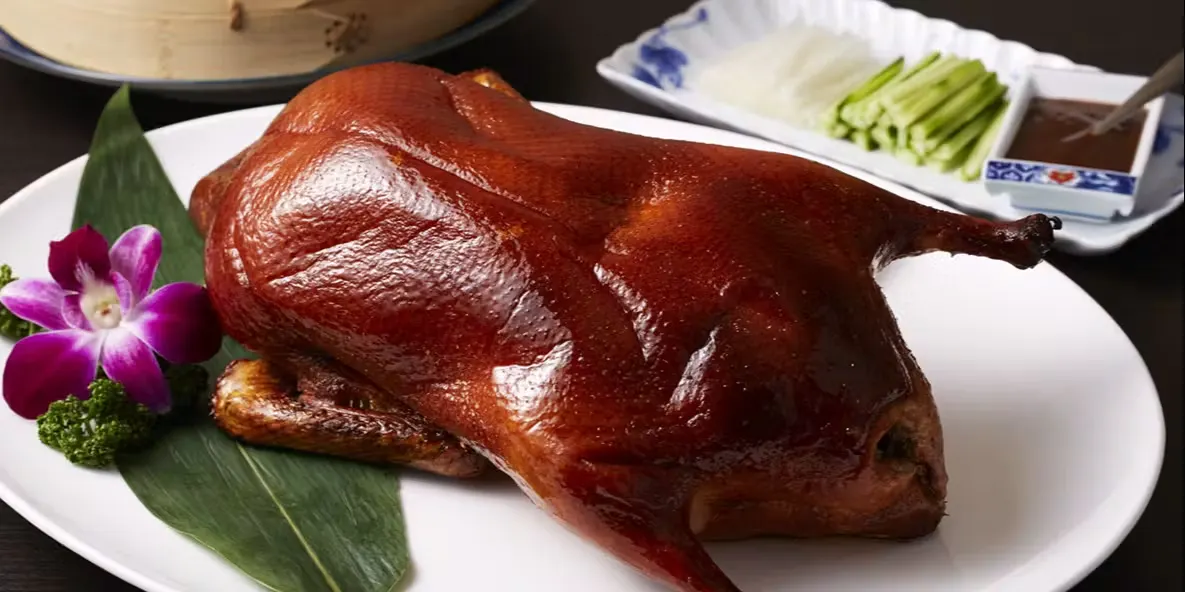 Matsu Course: Braised Shark Fin, Peking Duck, and 9 other dishes