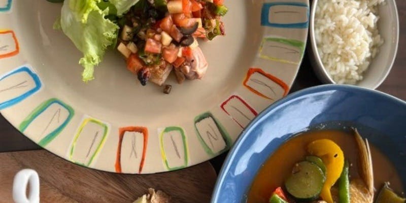 【온라인 예약 한정 스페셜 런치】명물 부야베스를 맛볼 수 있는 런치 코스