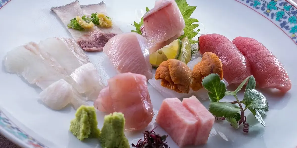 【A套餐】5种生鱼片・今日推荐2道・可选肉类料理等共8道