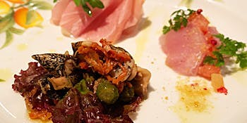 【プリフィックスコース】選べる前菜やパスタなど3皿6種