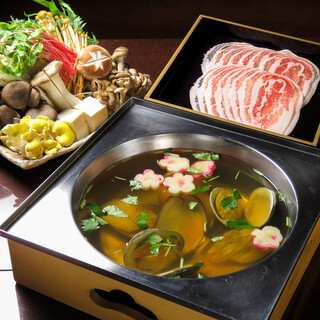 Pork Shabu Course ～Plum～
