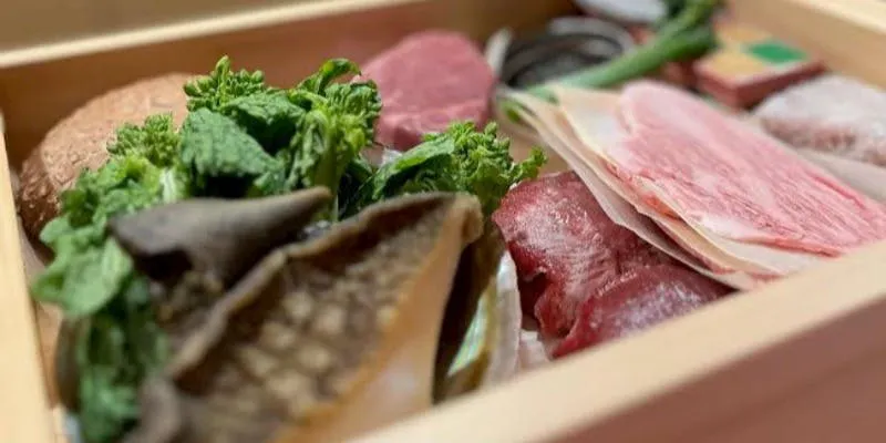 【季节特别割烹套餐】　尽享A5隐岐牛夏多布里昂等时令高级食材