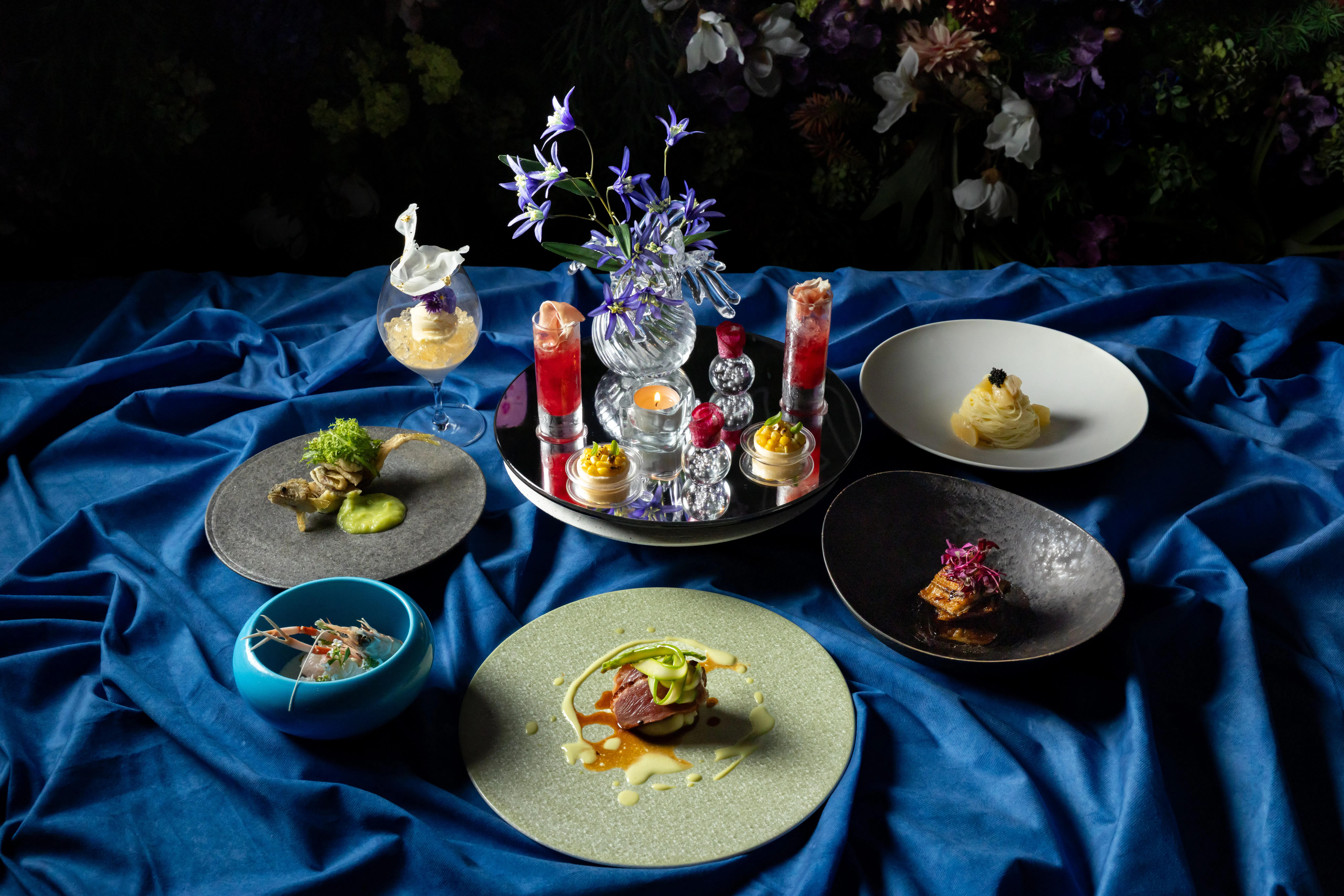 【最受歡迎】以全套套餐盡享當季食材！全8道「夏水鏡」