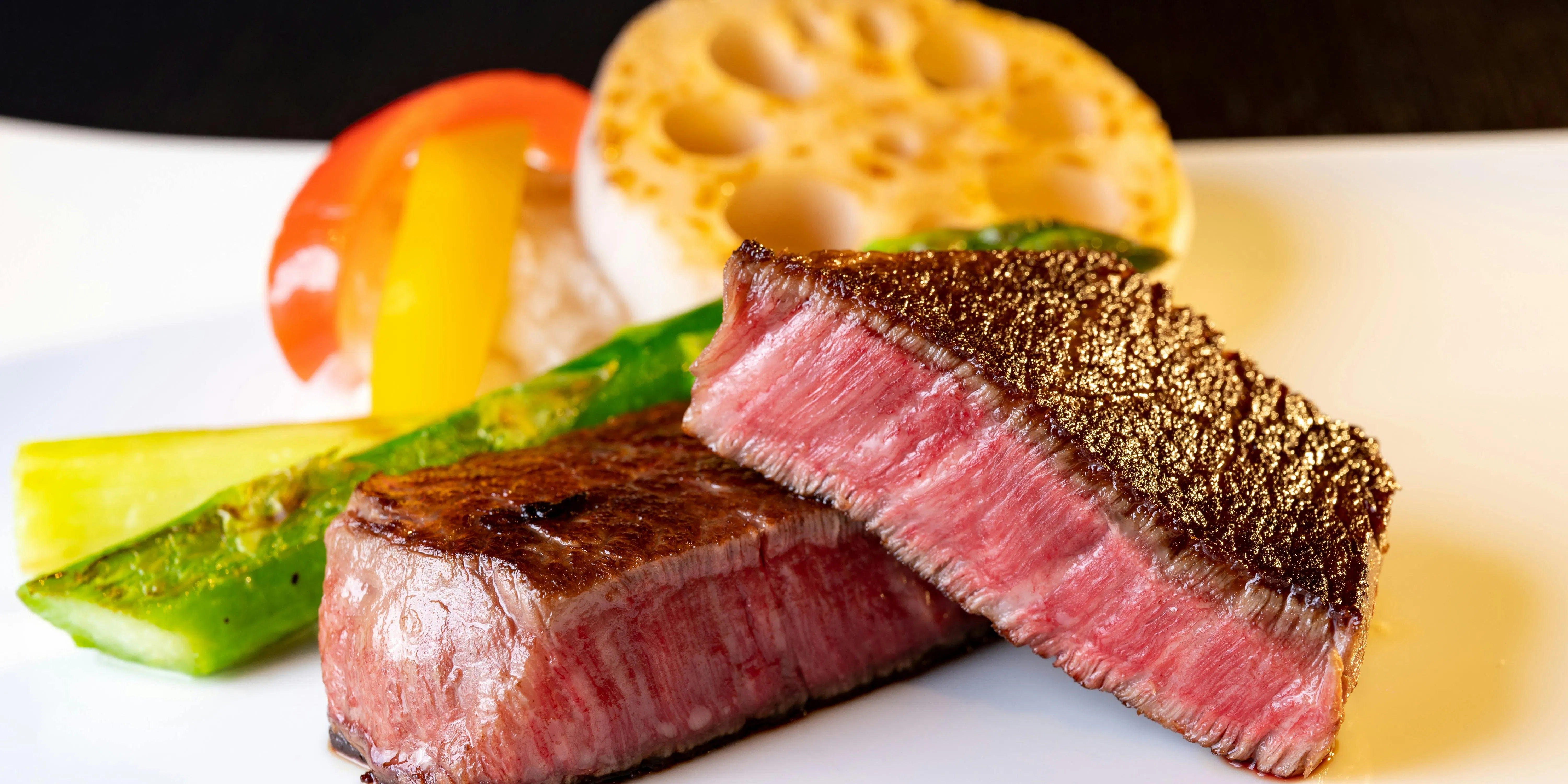 [Filet Steak Course] Abalone, lobster, carefully selected domestic beef fillet, etc.