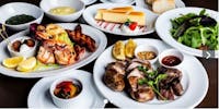 イベリコ豚肩ロース肉と熟成肉のサイコロカットステーキなど全11品の画像