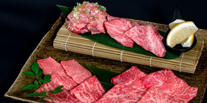 【Aya】Selected Parts and Black Wagyu Beef Yukhoe Course [Weekday Only, 90-Minute Limit]