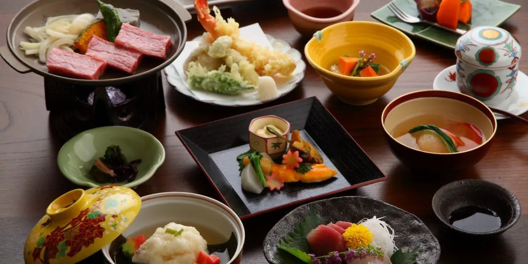 [Kyo Kaiseki × Black Wagyu Beef] 8 dishes and 1 soup including Black Wagyu Beef Steak