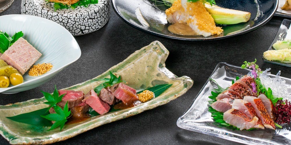 【枫】最受欢迎，使用时令食材制作的全9道菜（保证包间）
