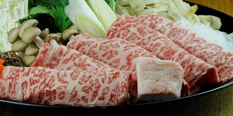 【九州No.1品牌牛】伊万里牛沙朗<120g>的涮涮鍋套餐