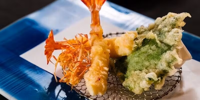 空海の天麩羅プレミアムコース