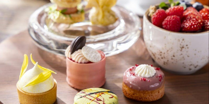 【プレミアムランチ】デザートを「キンプトンアフタヌーンティースイーツ」に変更