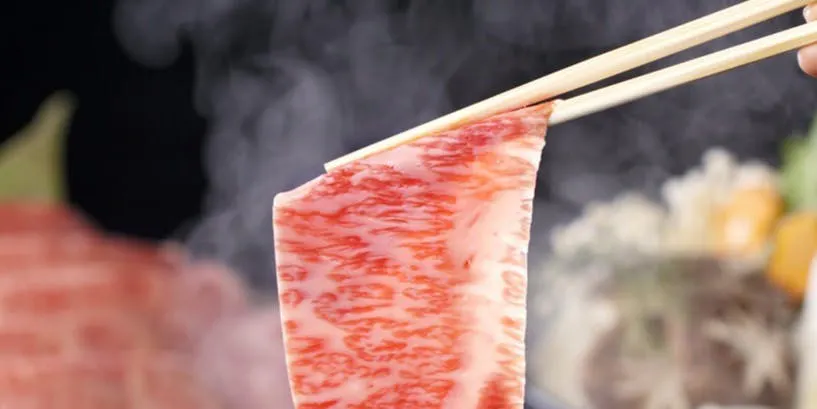 [Black Wagyu Shabu-Shabu Course] Includes black wagyu simmered beef, black wagyu loin, dessert, and a total of 5 dishes.
