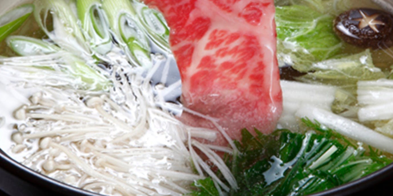 【黑毛和牛涮涮鍋套餐】生魚片、黑毛和牛涮涮鍋等