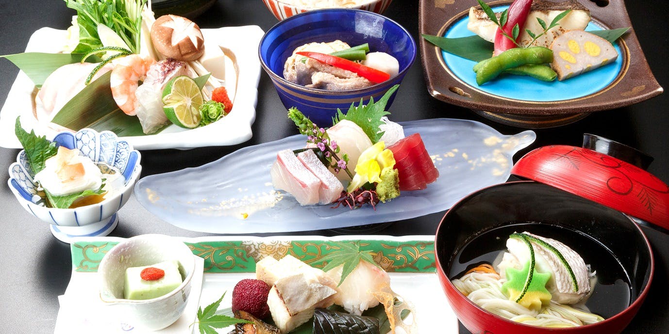 【本格懷石：雅】生魚片、燒烤料理、小火鍋等