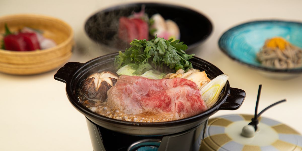 【麗華 Renka 】黒毛和牛リブロースの陶板焼き会席　全9品