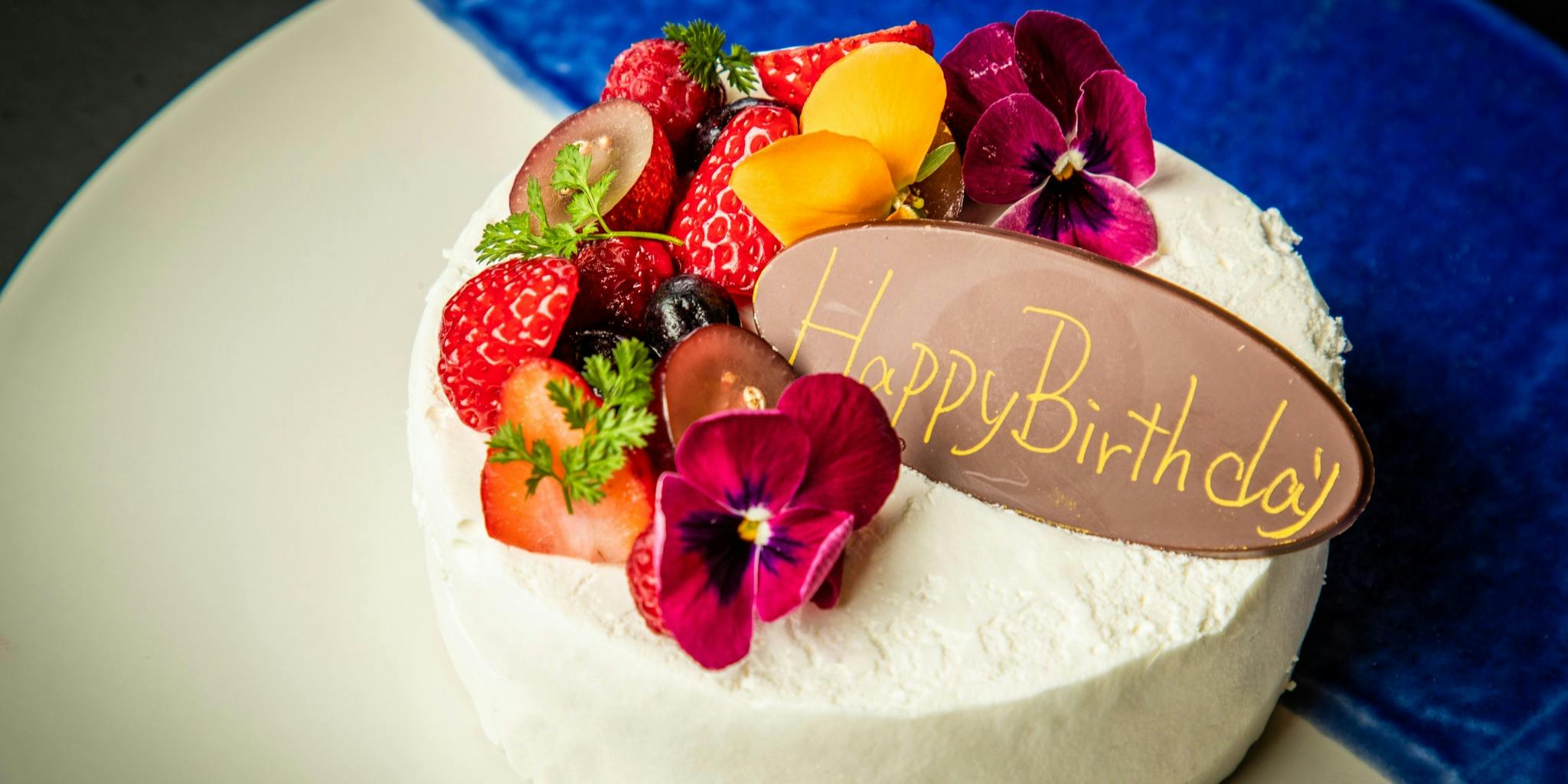 Celebration Whole Cake Included! [Yuki] Kaiseki Course with 9 Dishes – Food Only 6,000 yen