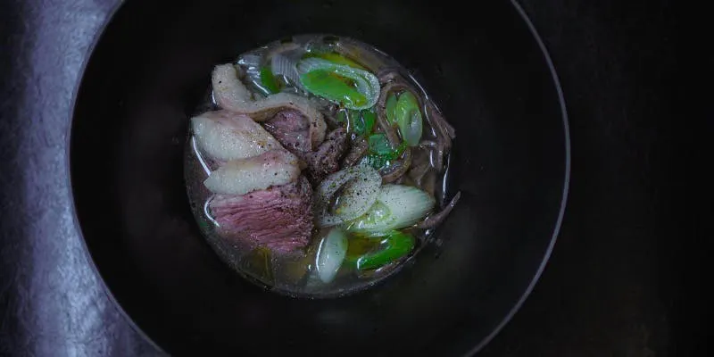小麦soba 套餐　共8道菜